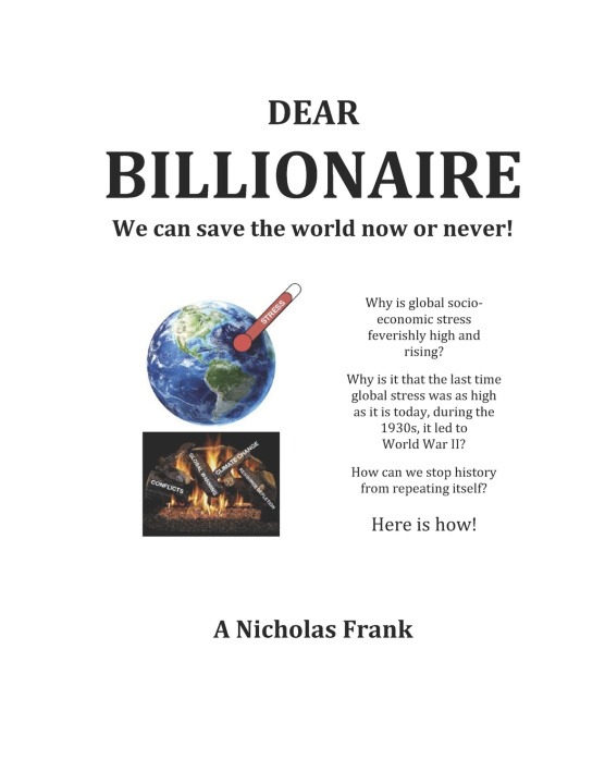 Kniha Dear Billionaire A. Nicholas Frank