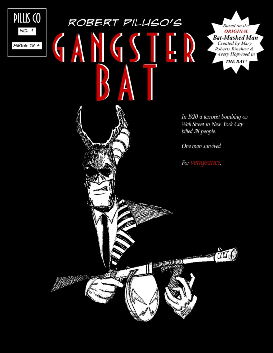 Kniha Gangster Bat Robert Piluso