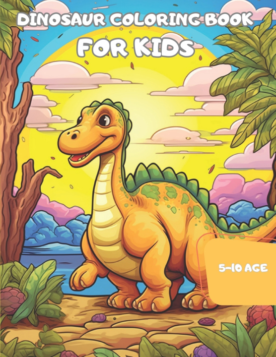 Knjiga Dinosaur coloringbook nicolas ponce