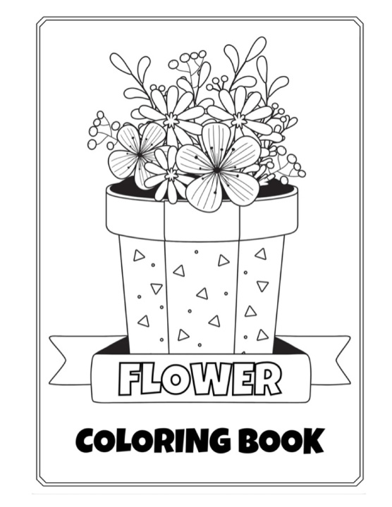 Kniha Flower Colouring book Marcus Edward Bond esq