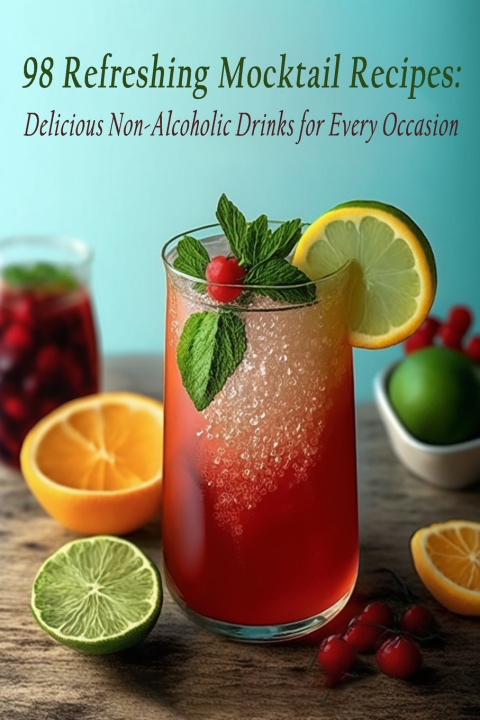 Knjiga 98 Refreshing Mocktail Recipes Bold Bites