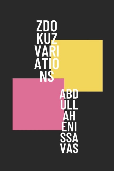 Kniha zDOKUZ variations Abdullah Enis Savas