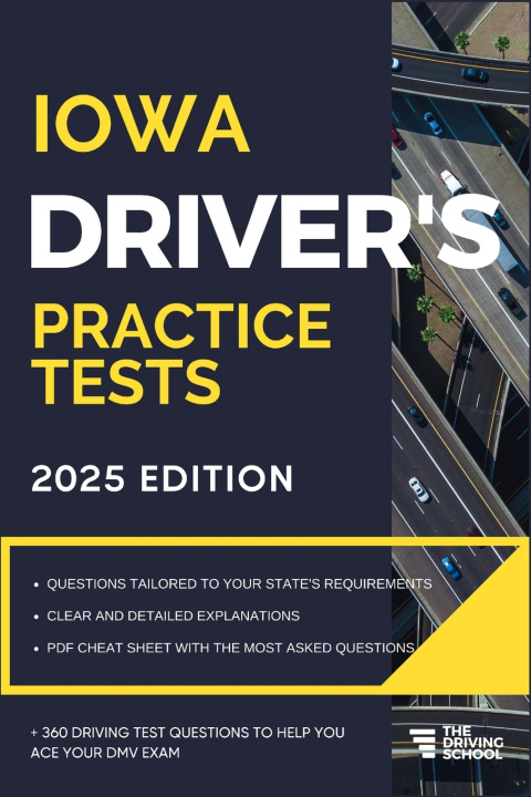 Knjiga Iowa Driver's Practice Tests Ged Benson