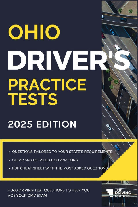 Kniha Ohio Driver's Practice Tests Ged Benson
