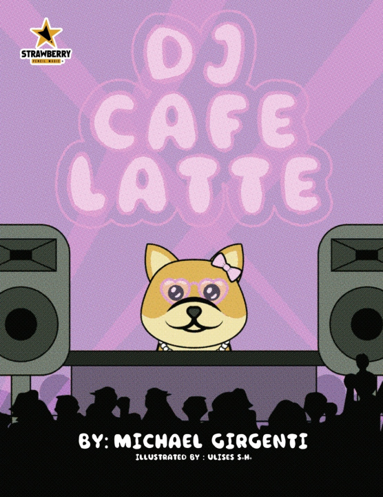 Kniha Dj Cafe Latte Strawberry Pencil Magic
