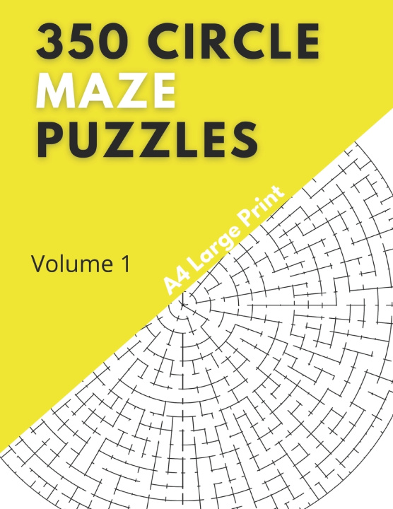 Knjiga 350 Circle Maze Puzzles Roger Price