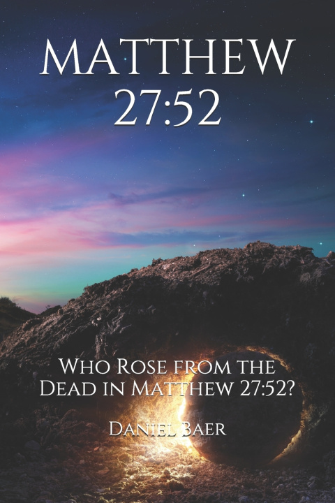 Kniha MATTHEW 27 Daniel Baer