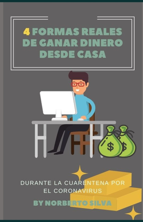 Knjiga 4 FORMAS REALES DE GANAR DINERO DESDE CASA Norberto Silva