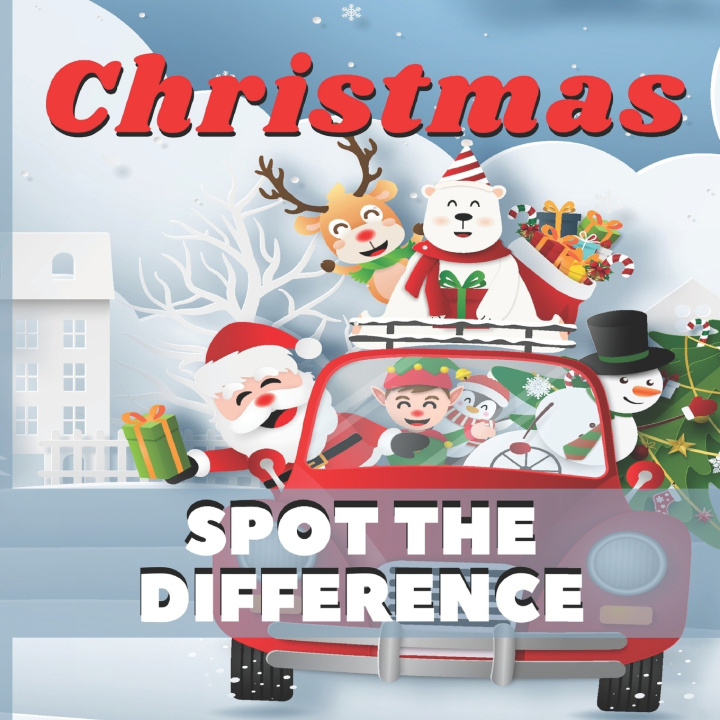 Kniha Christmas Spot the Difference NODODO BOOKS