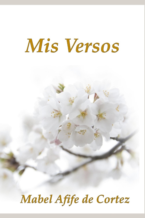 Kniha Mis versos Mabel Cortez