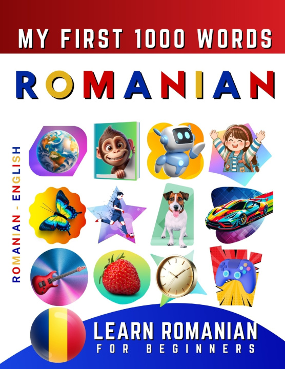Buch Learn Romanian for Beginners, My First 1000 Words Effie Delarosa