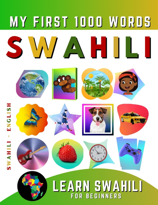 Libro Learn Swahili for Beginners, My First 1000 Words Effie Delarosa