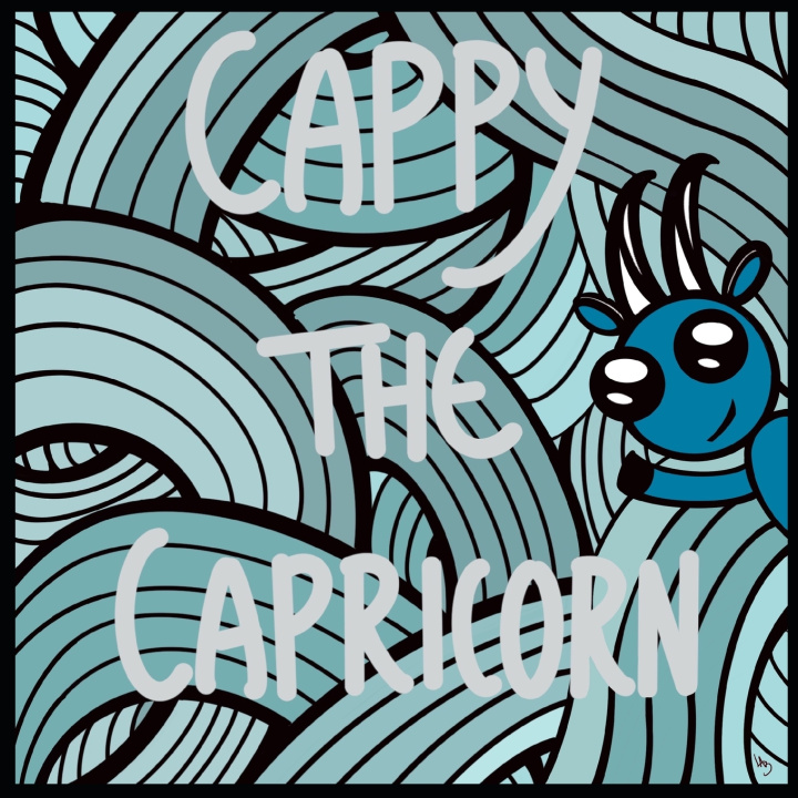 Kniha Cappy The Capricorn Laura Brouwers
