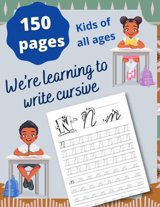Kniha We're Learning to write cursive Portia George