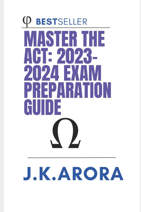 Kniha Master the ACT J K Arora