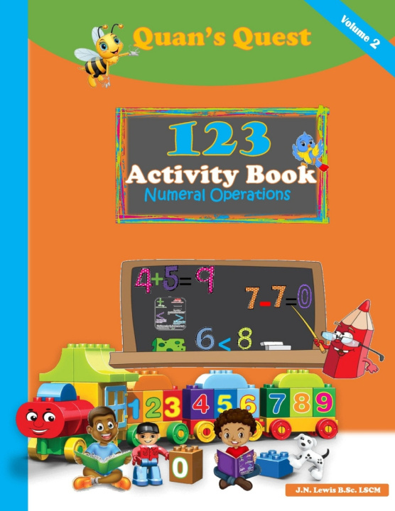 Knjiga 123 Activity Book Volume 2 Quan's Quest