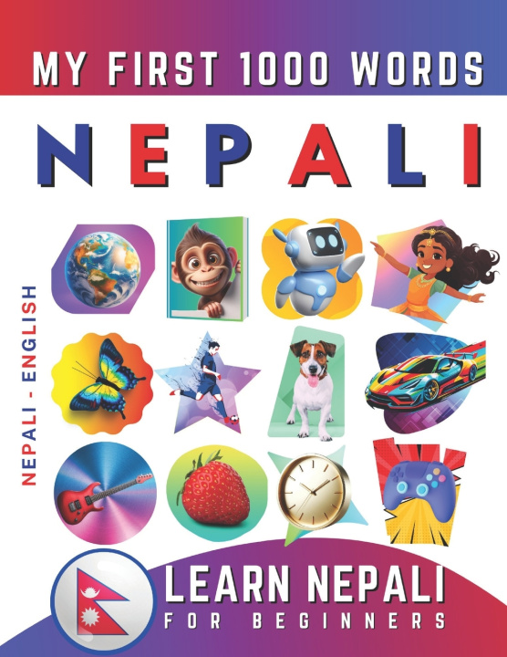 Kniha Learn Nepali for Beginners, My First 1000 Words Effie Delarosa