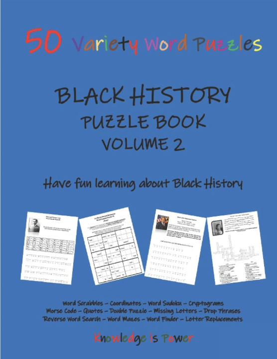 Knjiga Black History Word Puzzle Book D L. Milner