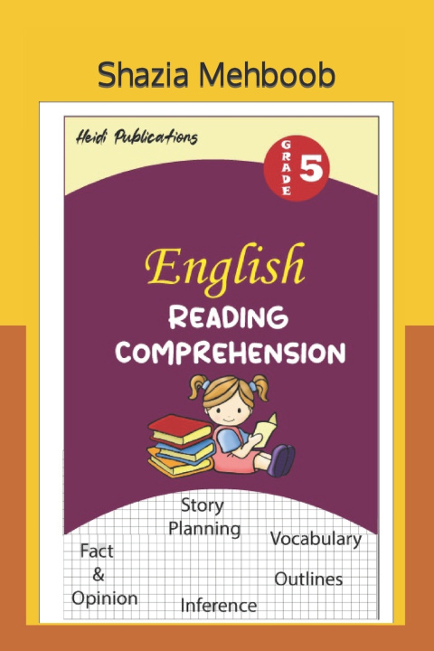 Kniha Reading comprehension Shazia Mehboob