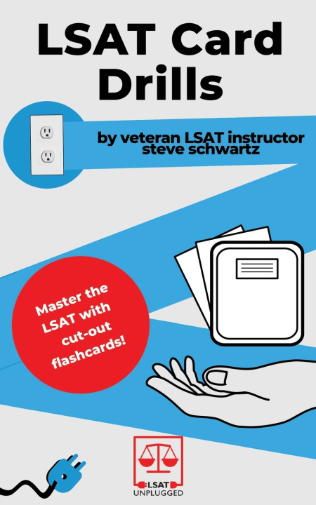 Kniha LSAT Card Drills Steve Schwartz