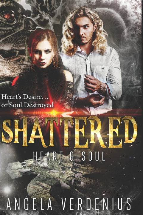 Knjiga Shattered Angela Verdenius