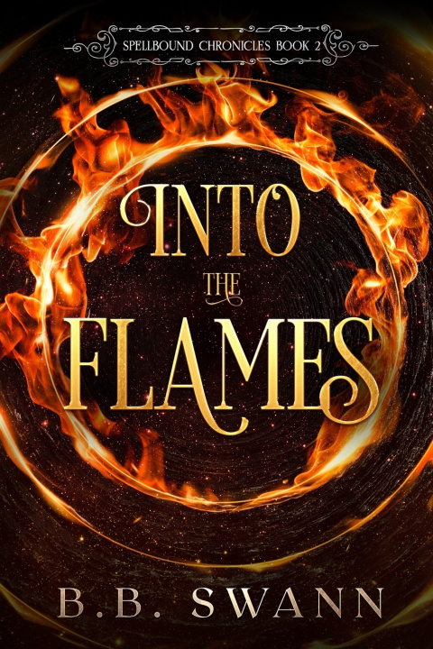 Kniha Into the Flames B.B. Swann