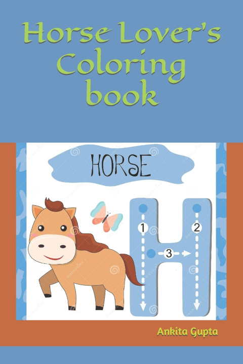 Kniha Horse Lover's Coloring book Ankita Gupta