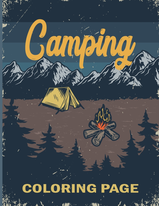 Kniha Camping Coloring Page Depew Carmen Gonzales