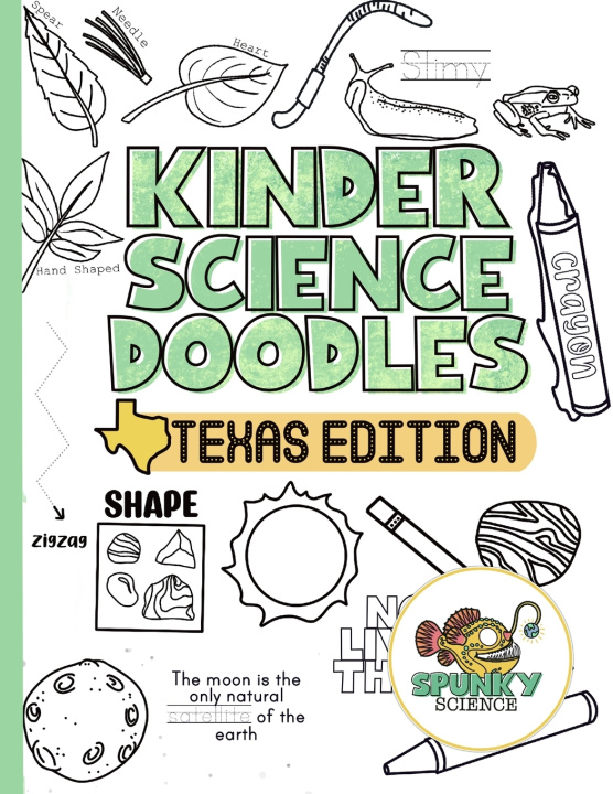 Kniha Kinder Science Doodles Morgan Lea Saied