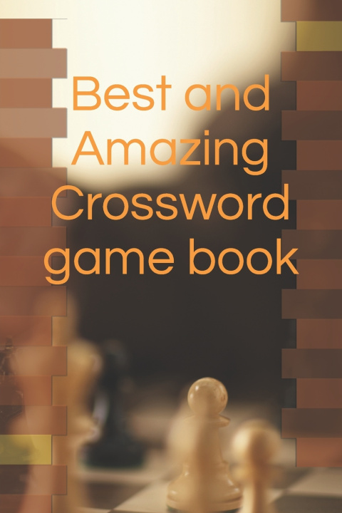 Knjiga Best and Amazing Crossword game book Sandeep Yadav