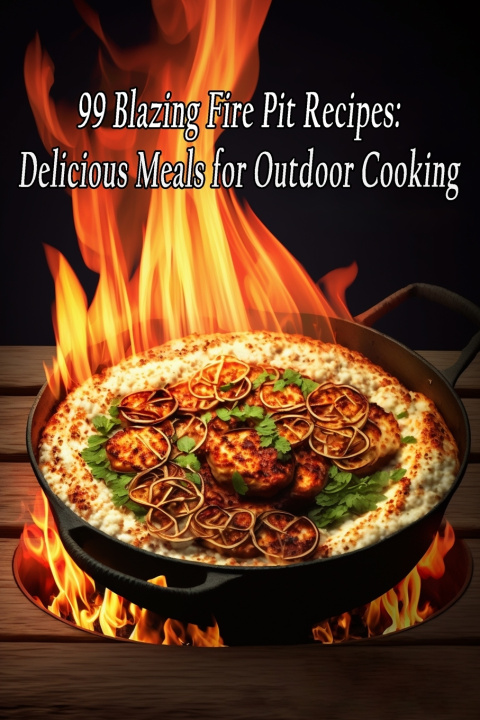 Knjiga 99 Blazing Fire Pit Recipes Aroma Breeze Shis