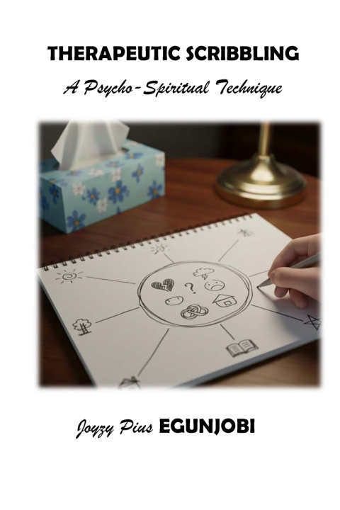 Kniha Therapeutic Scribbling Joyzy EGUNJOBI