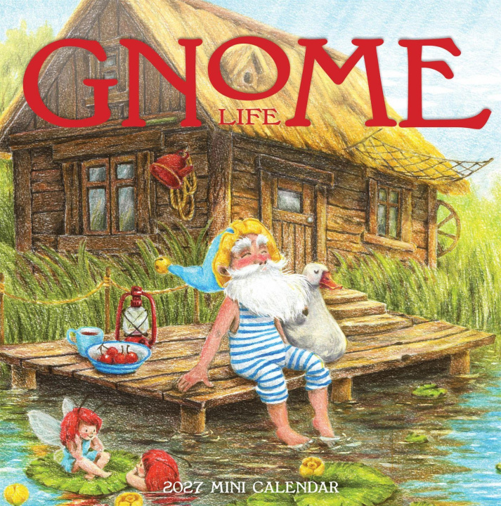 Kalendar/Rokovnik Gnome Life Mini Wall Calendar 2027 Workman Calendars