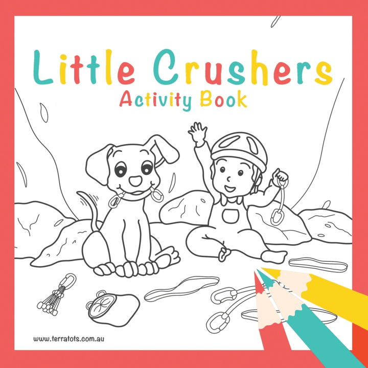 Kniha Little Crushers Activity Book Jessie Delgos
