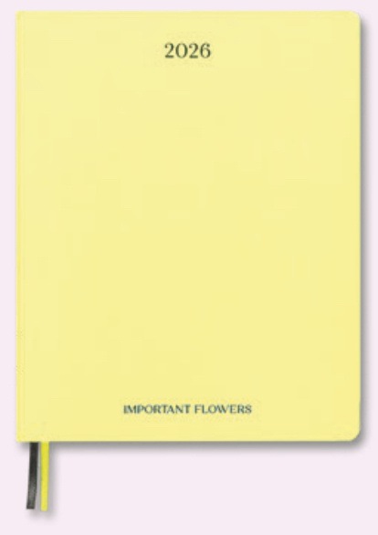 Kniha Important Flowers Planner 2027 