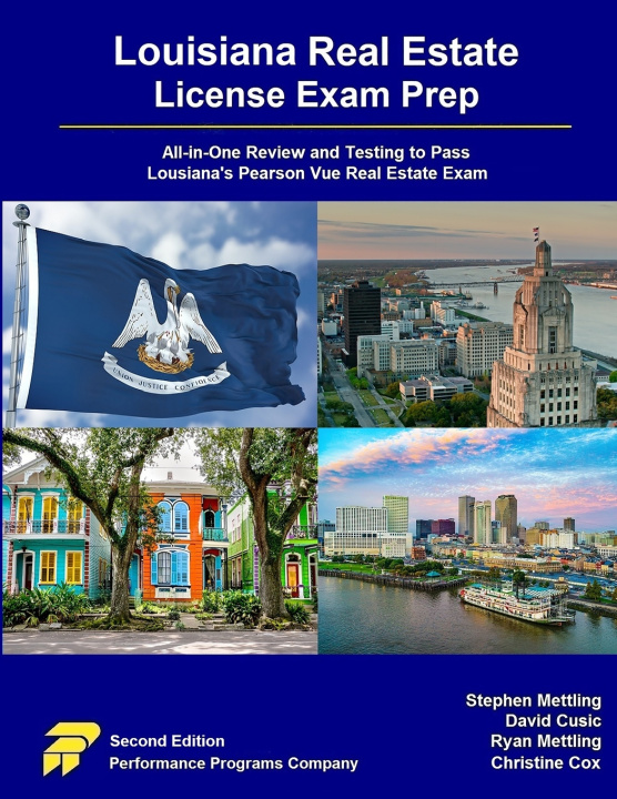Kniha Louisiana Real Estate License Exam Prep Stephen Mettling