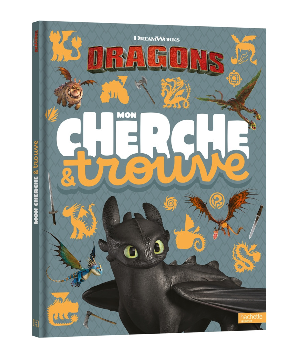 Kniha Dragons - Mon Cherche et Trouve 
