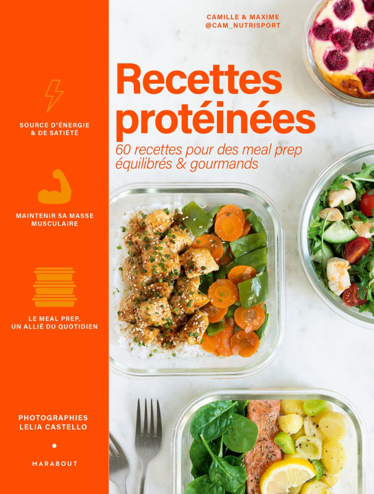 Kniha Recettes hyper protéinées ALIENOR BERANGER