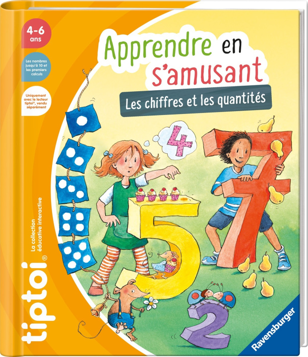 Knjiga tiptoi® Apprendre en s'amusant : Les chiffres et les quantités Tober