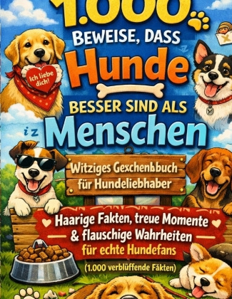 Kniha 1.000 Beweise, dass Hunde besser sind als Menschen Dominik Mikulaschek