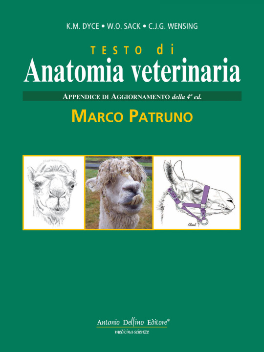 Kniha Testo di anatomia veterinaria. Appendice di aggiornamento K. M. Dyce