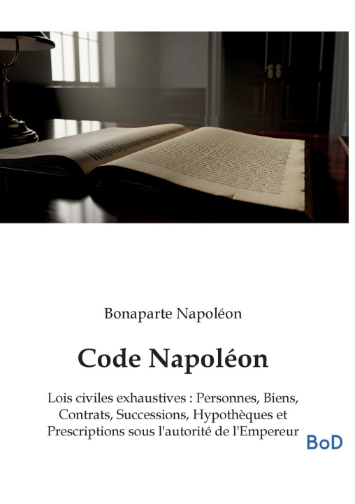 Kniha Code Napoléon Bonaparte Napoléon