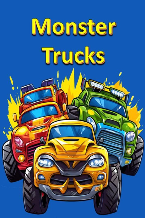 Knjiga Monster Trucks Rich Linville