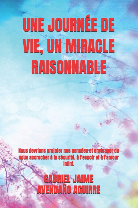 Kniha UNE JOURNÉE DE VIE, UN MIRACLE RAISONNABLE GABRIEL JAIME AVENDAÑO AGUIRRE