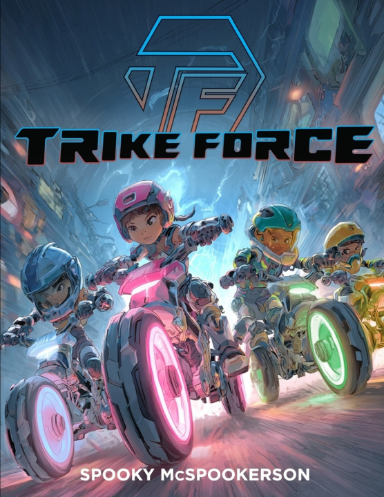 Kniha Trike Force Spooky McSpookerson