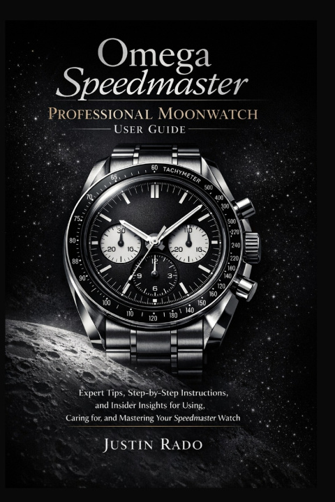 Книга Omega Speedmaster Professional Moonwatch User Guide Justin Rado