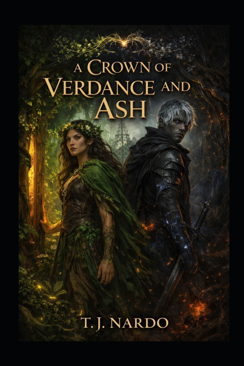 Knjiga A Crown of Verdance and Ash Tim Nardo