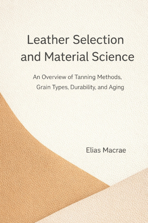 Kniha Leather Selection and Material Science Elias McRae