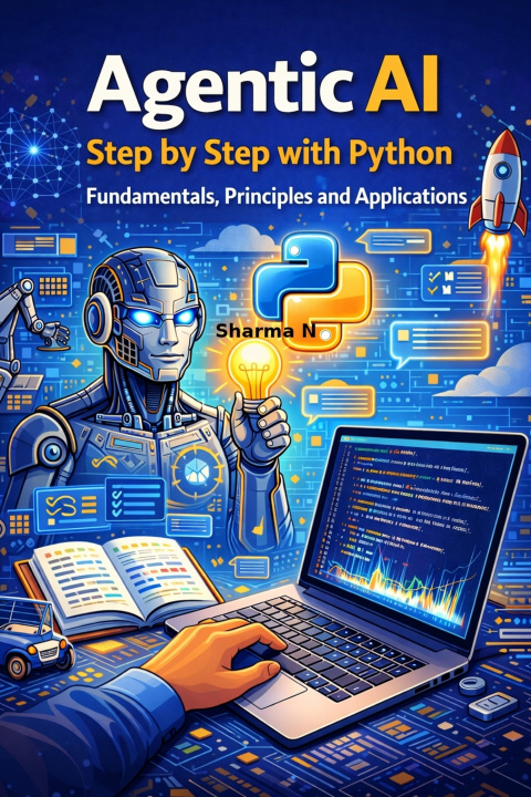 Kniha Agentic AI Step by Step with Python Sharma N