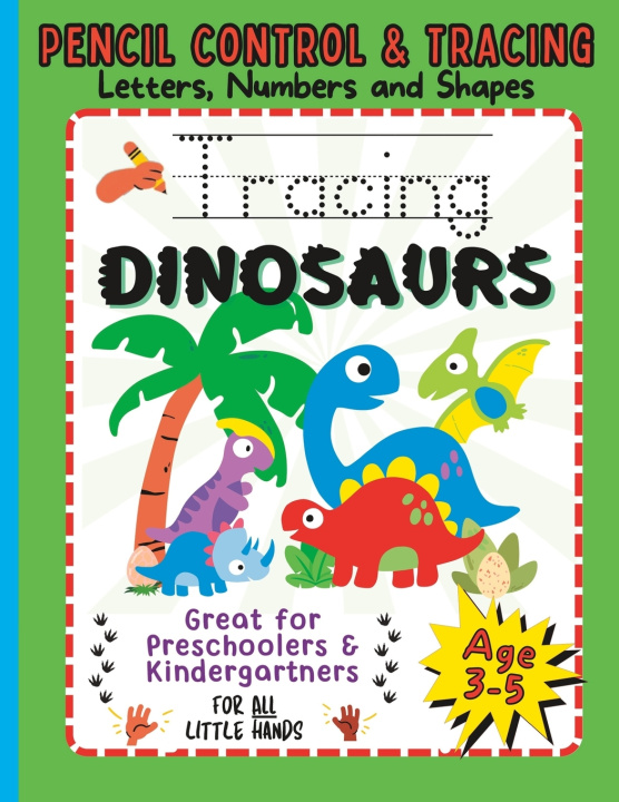 Kniha Tracing Dinosaurs Nye Fareed